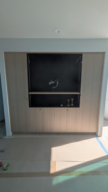 JSG Cabinets Built-In Media Wall